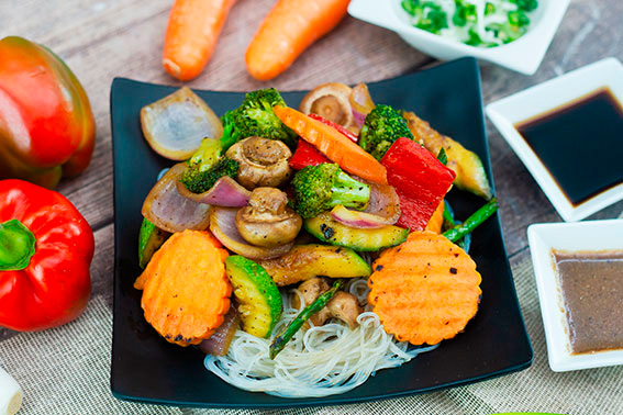 Teppanyaki de Verduras